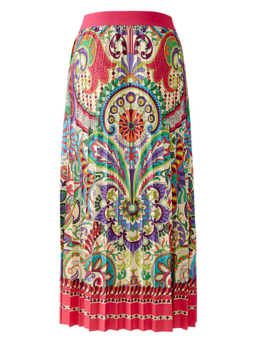 Miss Lagotte Plisseerock in Pink/ Bunt