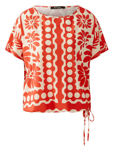 Miss Lagotte Shirt oranje/crème