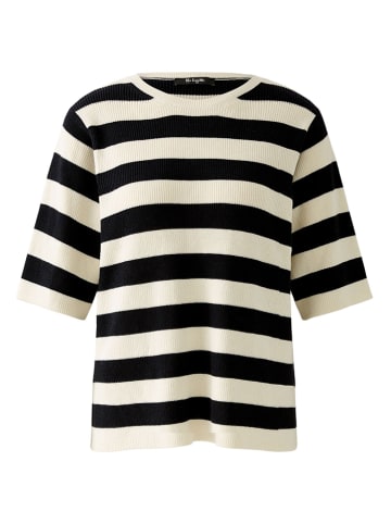 Miss Lagotte Pullover in Creme/ Schwarz