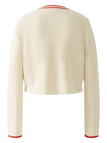 Miss Lagotte Kardigan w kolorze kremowo-czerwonym