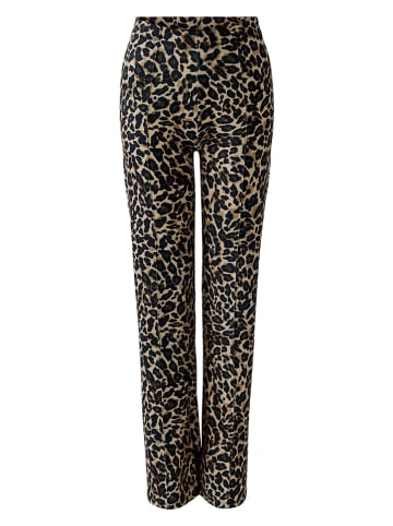 Miss Lagotte Hose in Beige/ Schwarz