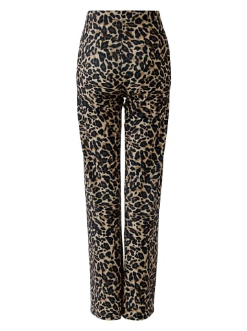 Miss Lagotte Broek beige/zwart