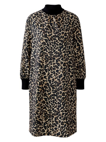 Miss Lagotte Kleid in Beige/ Schwarz