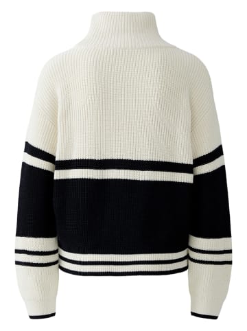 Miss Lagotte Pullover in Weiß/ Schwarz