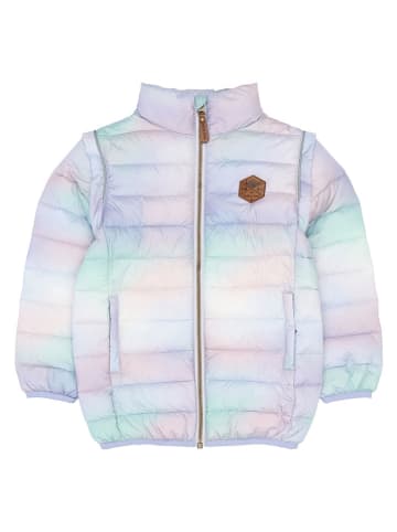 mikk-line 2in1-Steppjacke in Bunt