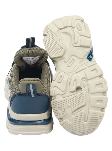 mikk-line Sneakers in Khaki/ Dunkelblau