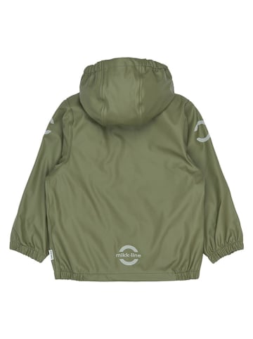 mikk-line 2-częściowy zestaw przeciwdeszczowy w kolorze zielonym