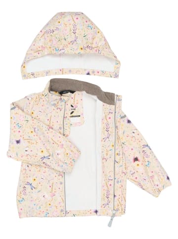 mikk-line 2tlg. Regenoutfit in Beige/ Lila