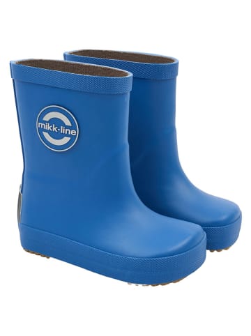 mikk-line Barfuß-Gummistiefel "Wellies" in Blau