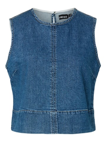 Pieces Jeanstop "Pcsilke" blauw