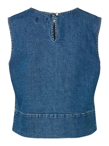 Pieces Jeanstop "Pcsilke" blauw