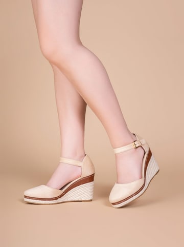 Foreverfolie Sleehaksandalen beige