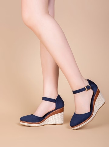 Foreverfolie Sleehaksandalen donkerblauw