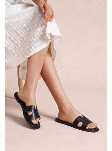 Foreverfolie Slippers zwart