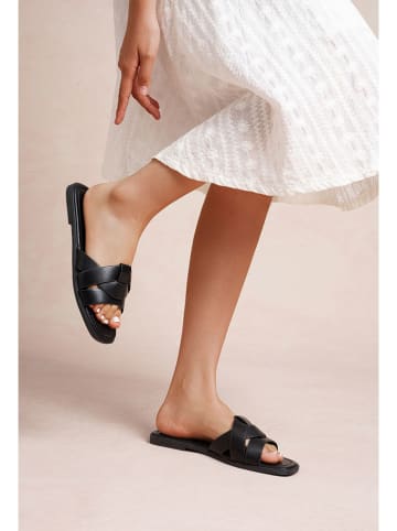 Foreverfolie Slippers zwart