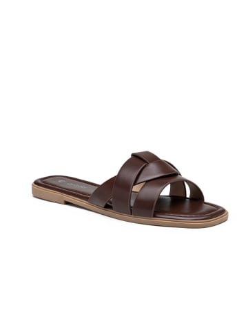 Foreverfolie Slippers bruin