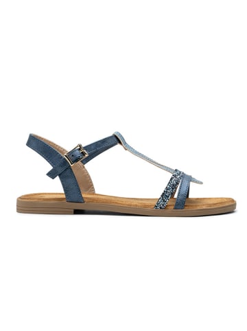 Foreverfolie Sandalen in Hellblau
