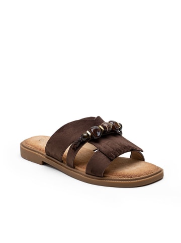 Foreverfolie Slippers bruin