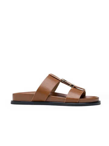 Foreverfolie Slippers lichtbruin