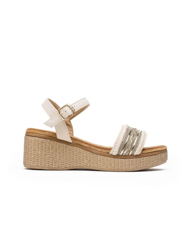 Foreverfolie Sleehaksandalen beige