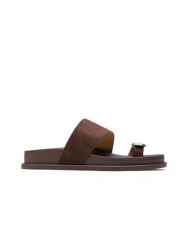 Foreverfolie Zehentrenner in Braun