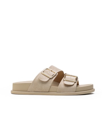 Foreverfolie Pantoletten in Khaki