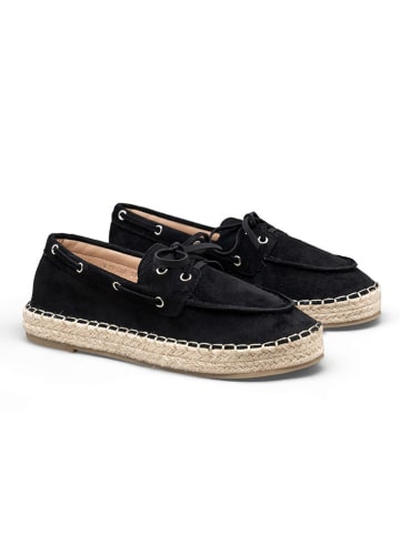 C'M Espadrilles in Schwarz