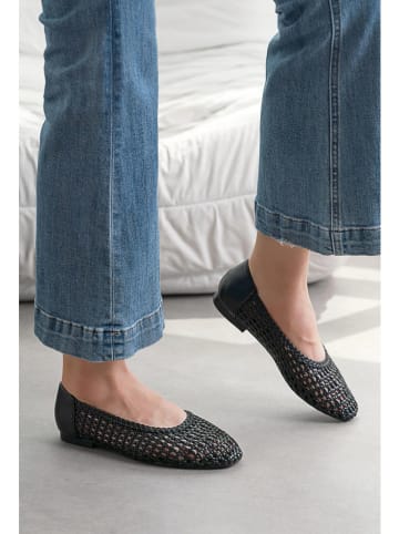 C'M Ballerinas in Schwarz