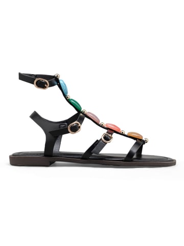 C'M Sandalen in Schwarz