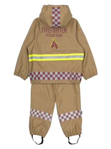 mikk-line 2-delige regenoutfit kaki