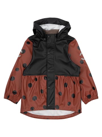 mikk-line 2-częściowy zestaw przeciwdeszczowy w kolorze czerwonym