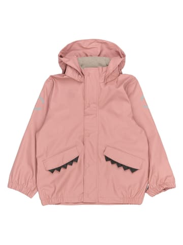 mikk-line 2-delige regenoutfit lichtroze