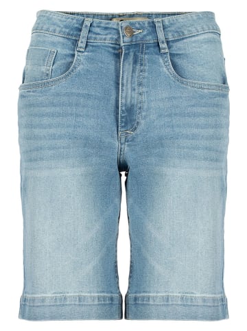 Spijkerbermuda - regular fit - lichtblauw