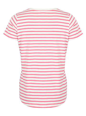 Roadsign Shirt in Pink/ Weiß