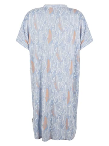 Roadsign Sukienka w kolorze błękitno-pomarańczowo-białym