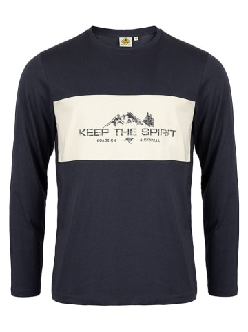 Roadsign Koszulka w kolorze granatowo-kremowym