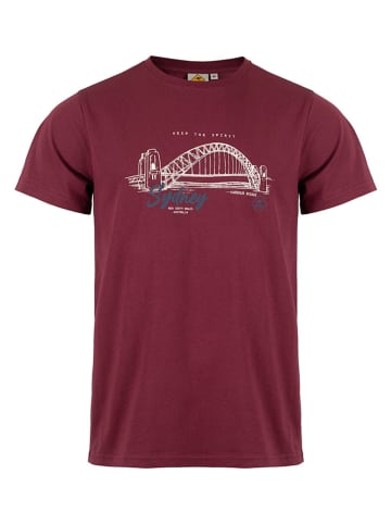 Roadsign Shirt in Bordeaux