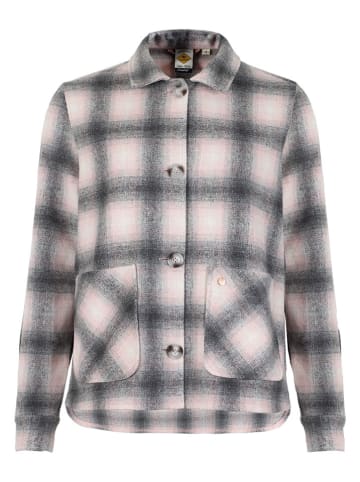 Roadsign Fleecejacke Rosa/ Braun