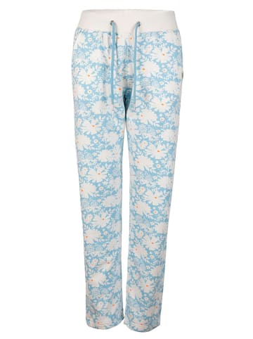 Roadsign Spodnie dresowe w kolorze błękitno-białym