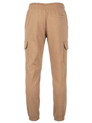 Roadsign Spodnie dresowe w kolorze jasnobrązowym