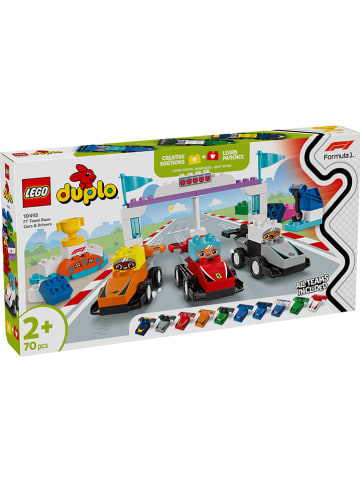 LEGO LEGO® DUPLO®: Town F1® Team Rennautos mit Rennfahrern - ab 2 Jahren