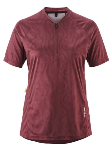 Gonso Fahrradshirt in Bordeaux
