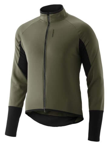 Gonso Softshell-Fahrradjacke in Khaki