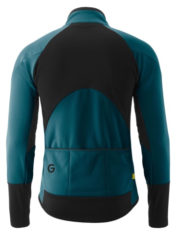 Gonso Softshell-Fahrradjacke in Türkis