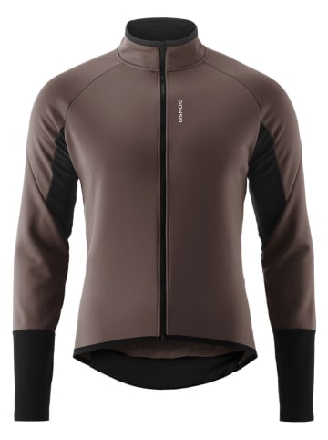 Gonso Softshell-Fahrradjacke in Hellbraun