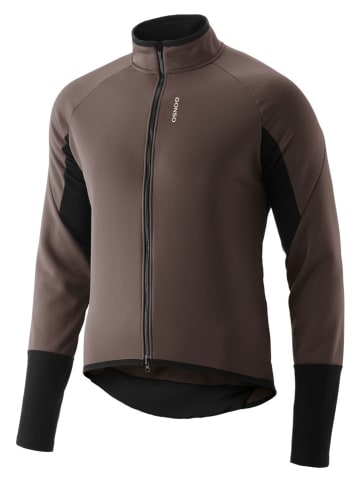 Gonso Softshell-Fahrradjacke in Hellbraun