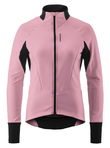 Gonso Softshellowa kurtka kolarska w kolorze jasnoróżowym
