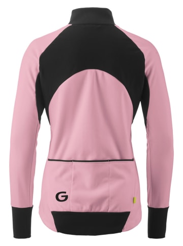 Gonso Softshell-Fahrradjacke in Rosa