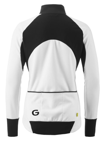 Gonso Softshell-Fahrradjacke in Weiß