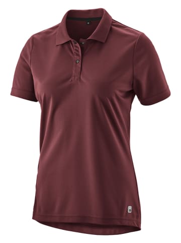 Gonso Fahrradpoloshirt "Adventure" in Bordeaux